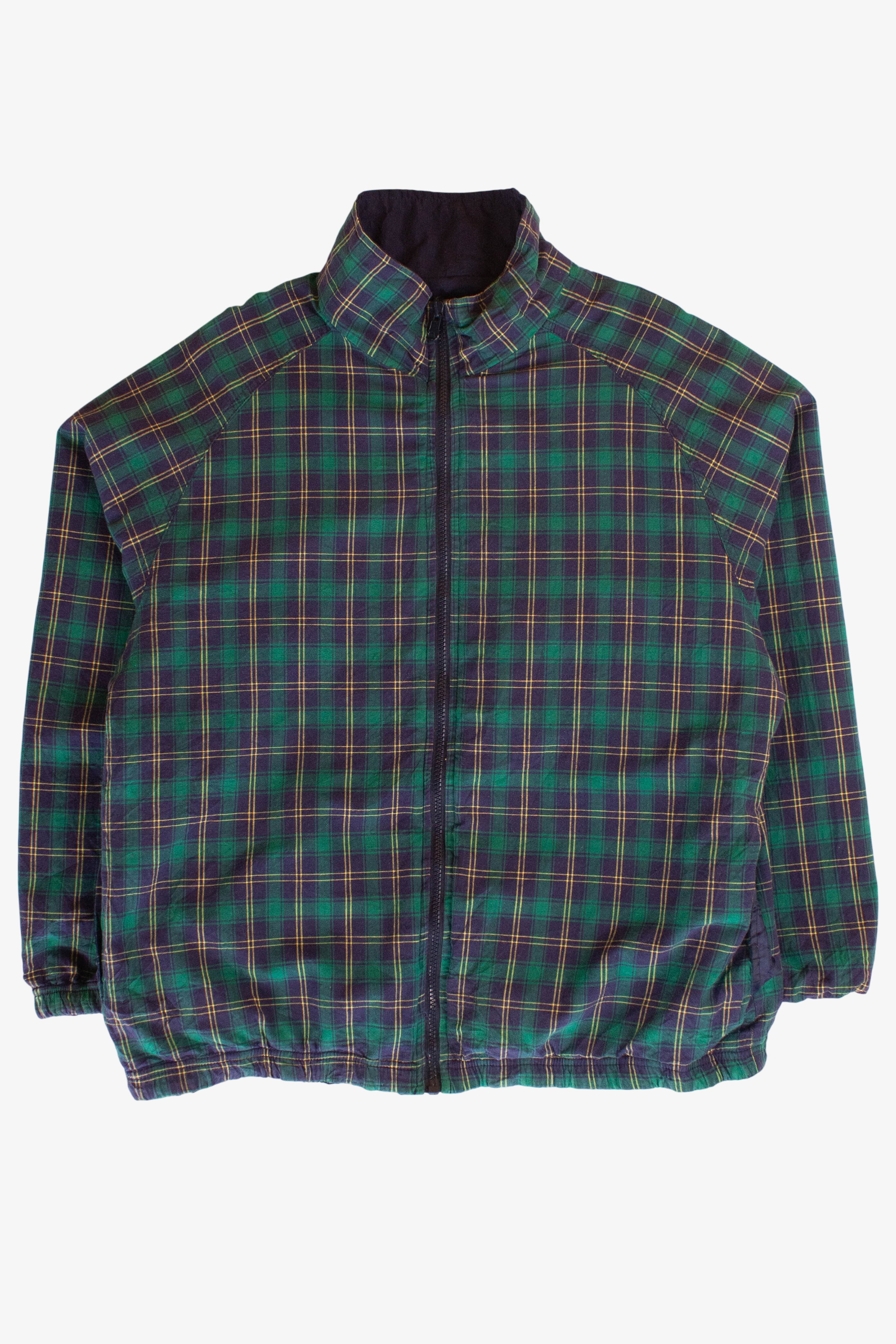 Vintage Plaid Reversible Jacket (1990s)