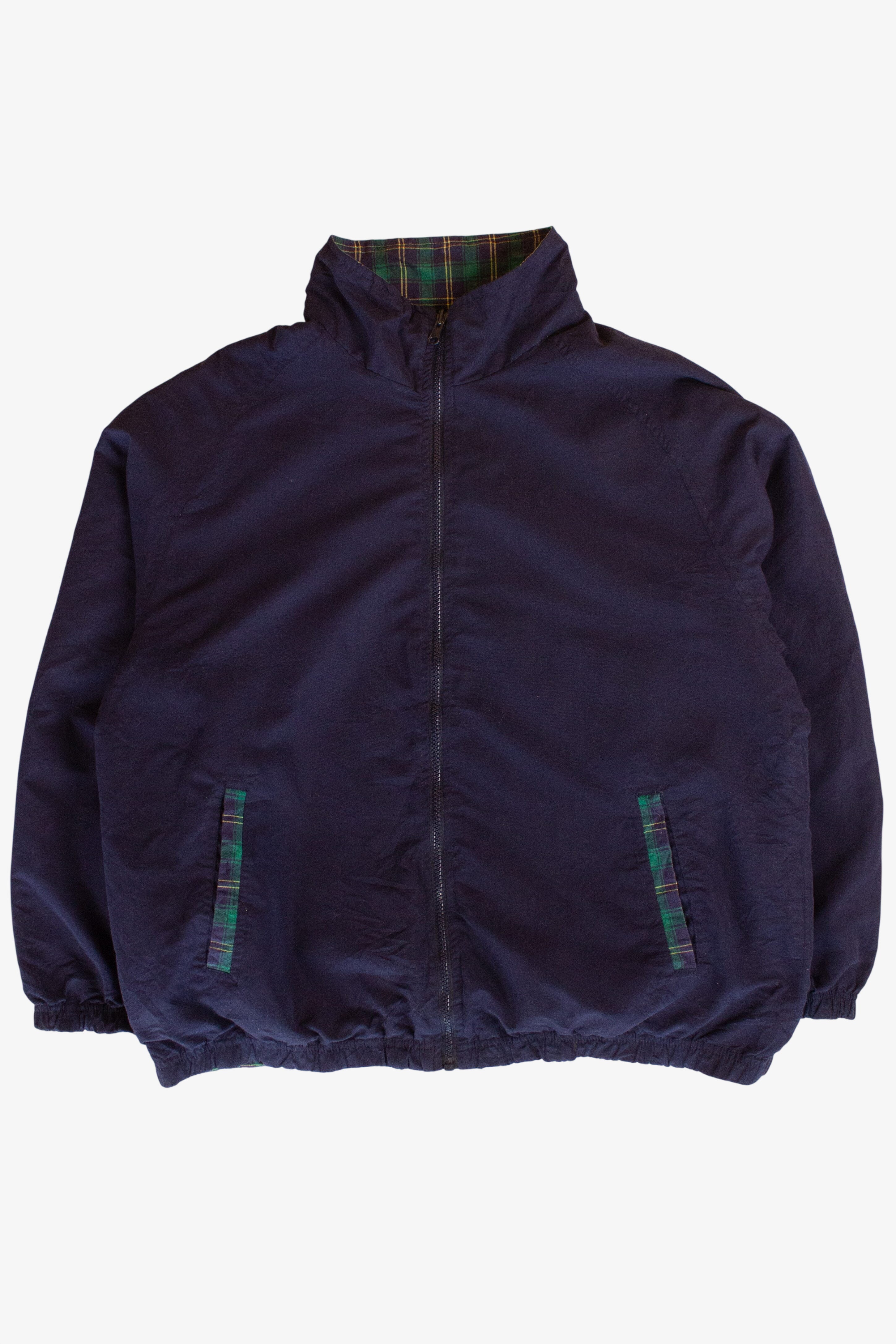 Vintage Plaid Reversible Jacket (1990s)