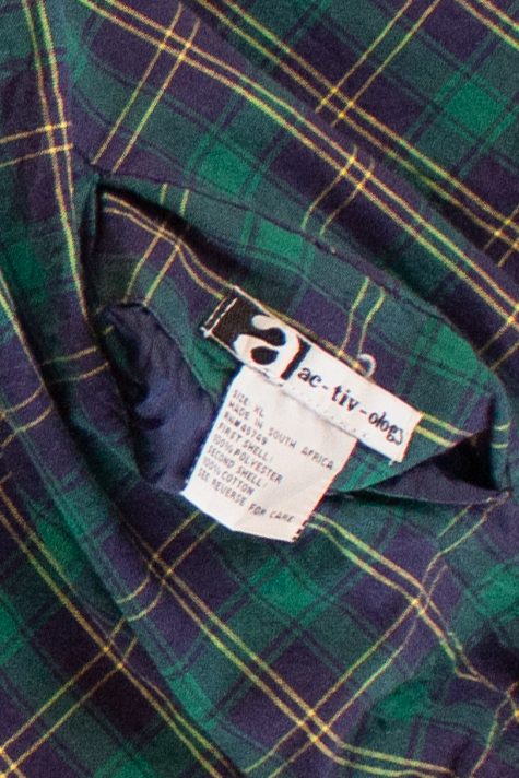 Vintage Plaid Reversible Jacket (1990s)