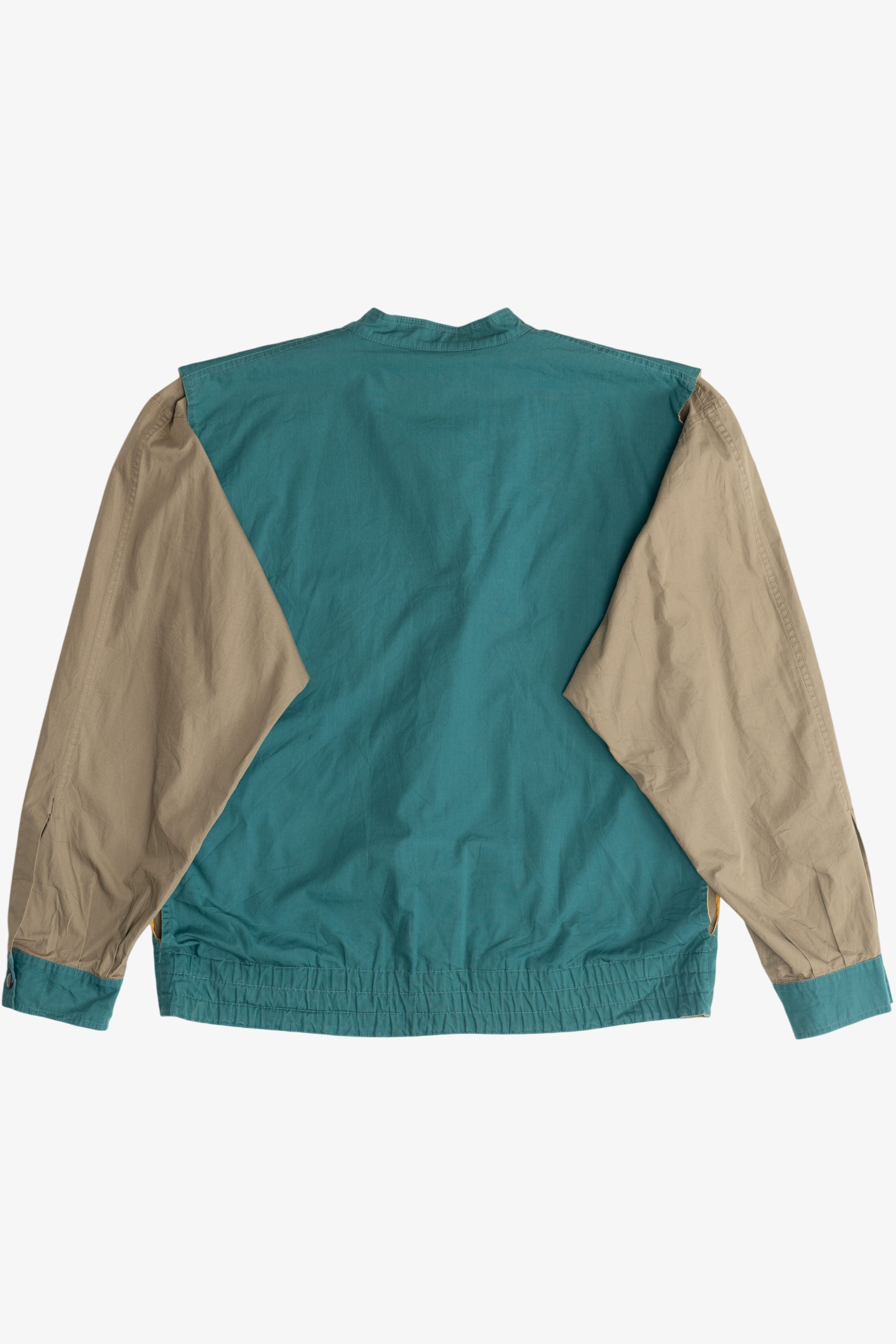 Vintage Karl Lagerfeld Double Layer Color Block Utility Jacket (1980s)