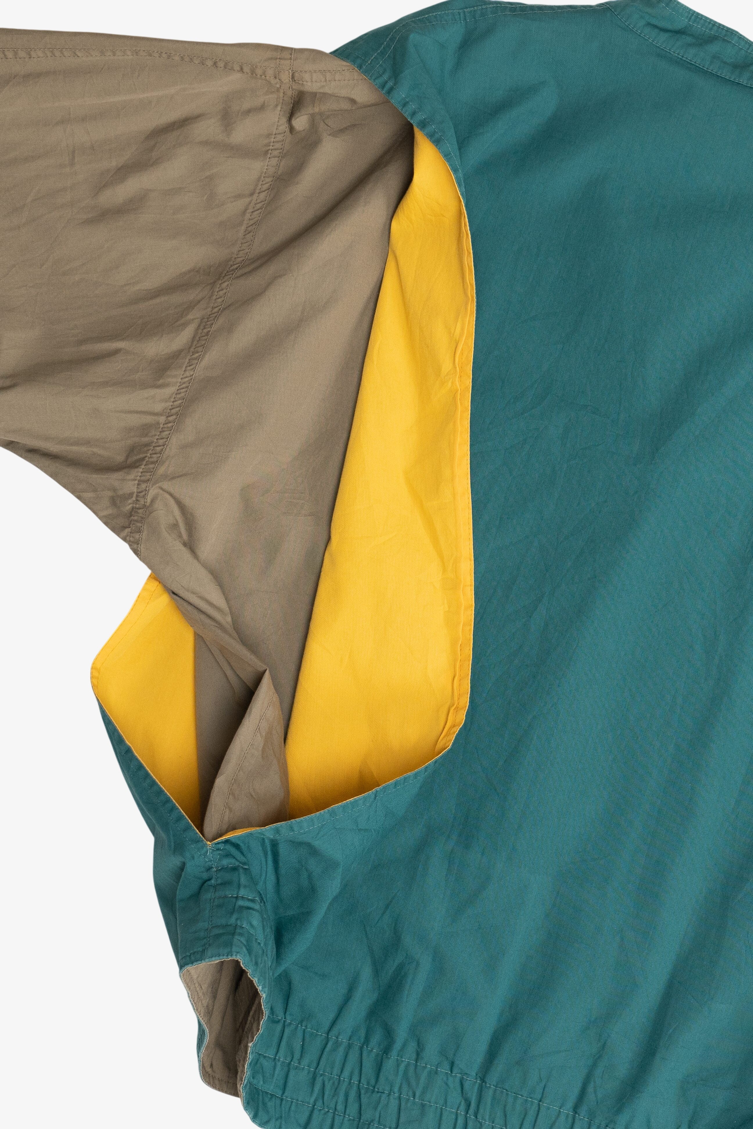 Vintage Karl Lagerfeld Double Layer Color Block Utility Jacket (1980s)