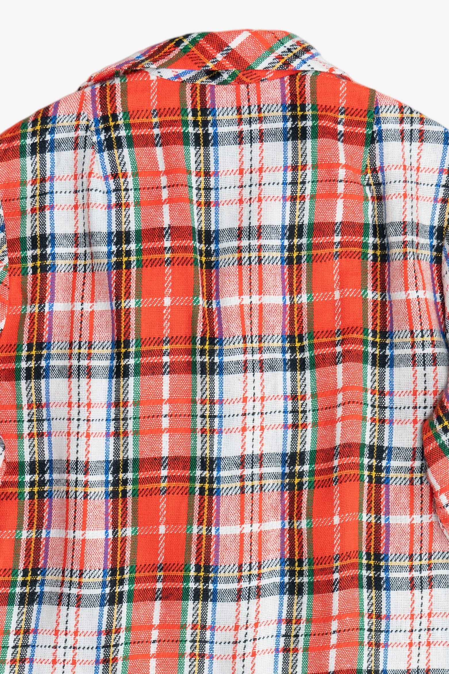 Vintage Bobbie June Plaid Lightweight Chore Coat (1980s)