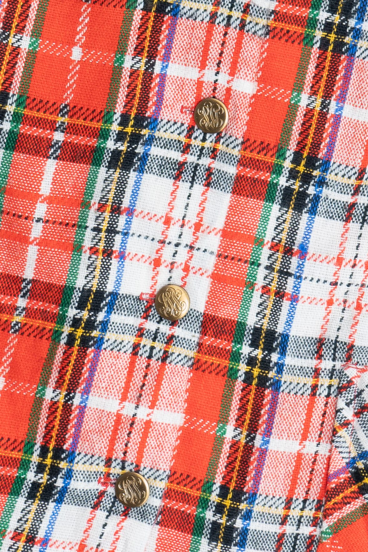 Vintage Bobbie June Plaid Lightweight Chore Coat (1980s)