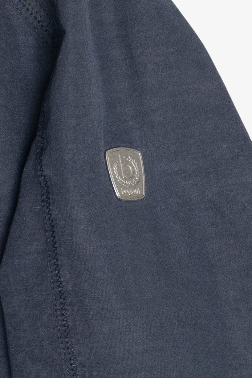 Bugatti Navy Blue Full Zip Lightweight Jacket (2010s)