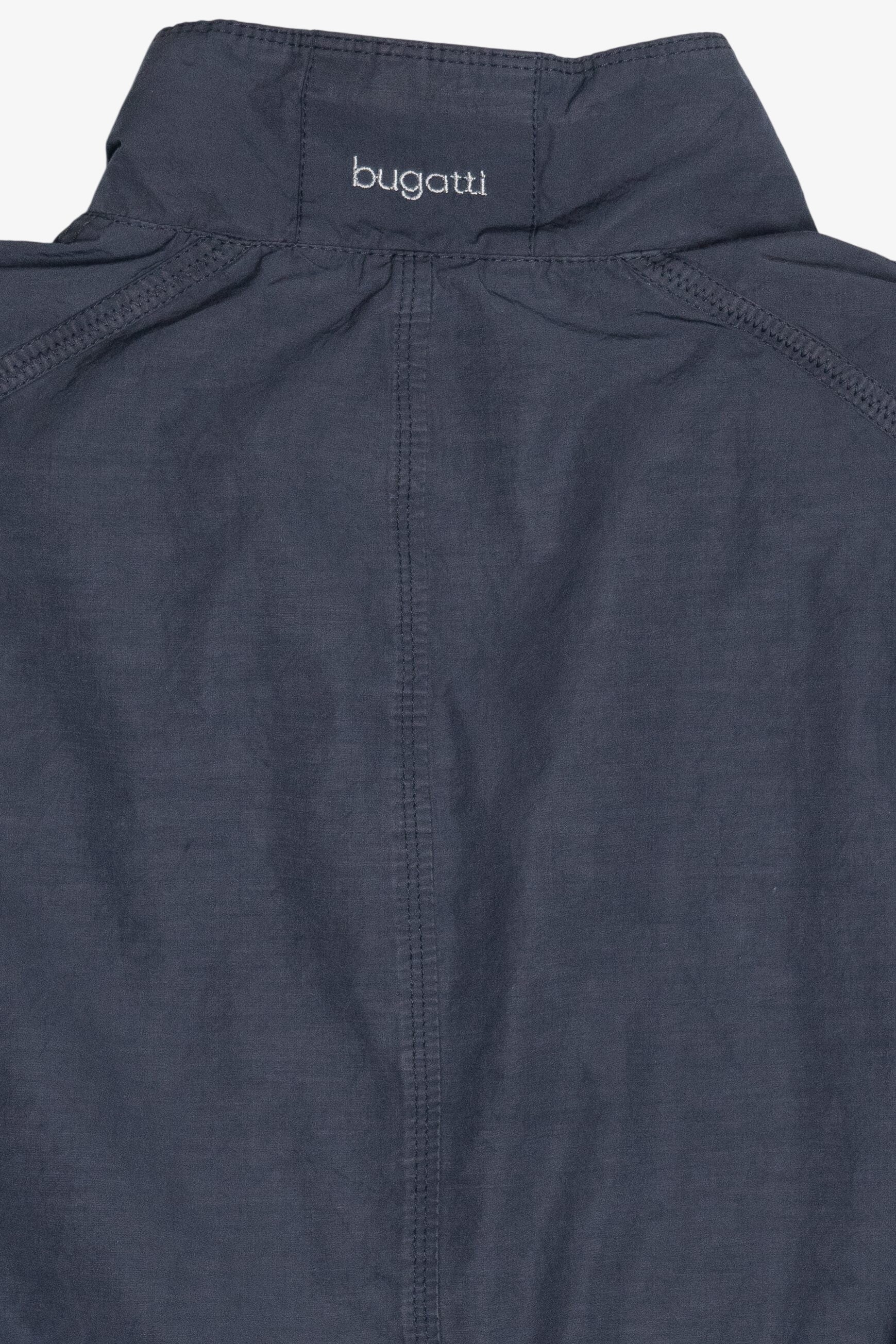 Bugatti Navy Blue Full Zip Lightweight Jacket (2010s)
