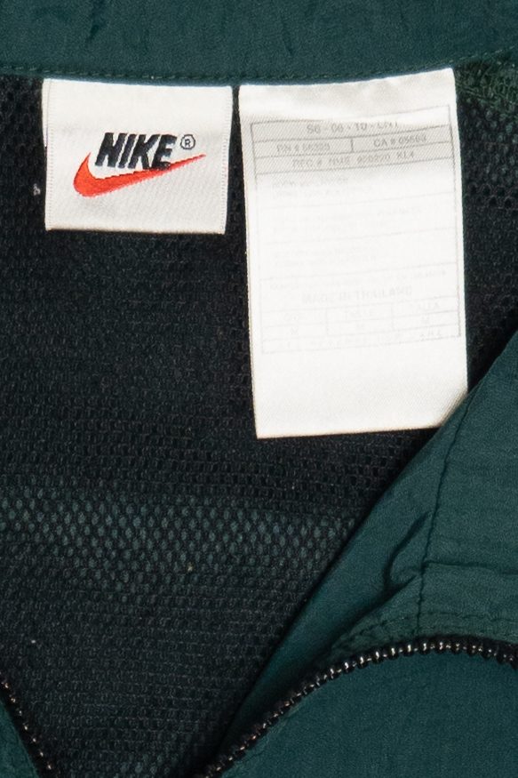 Vintage Nike Embroidered Logo Nylon Windbreaker (1990s)