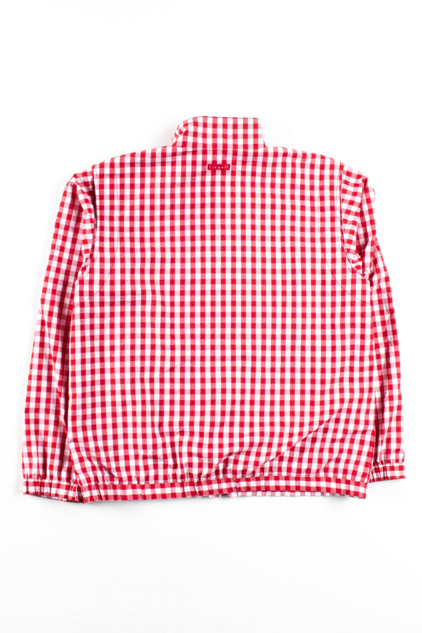 LizGolf Lightweight Gingham Jacket