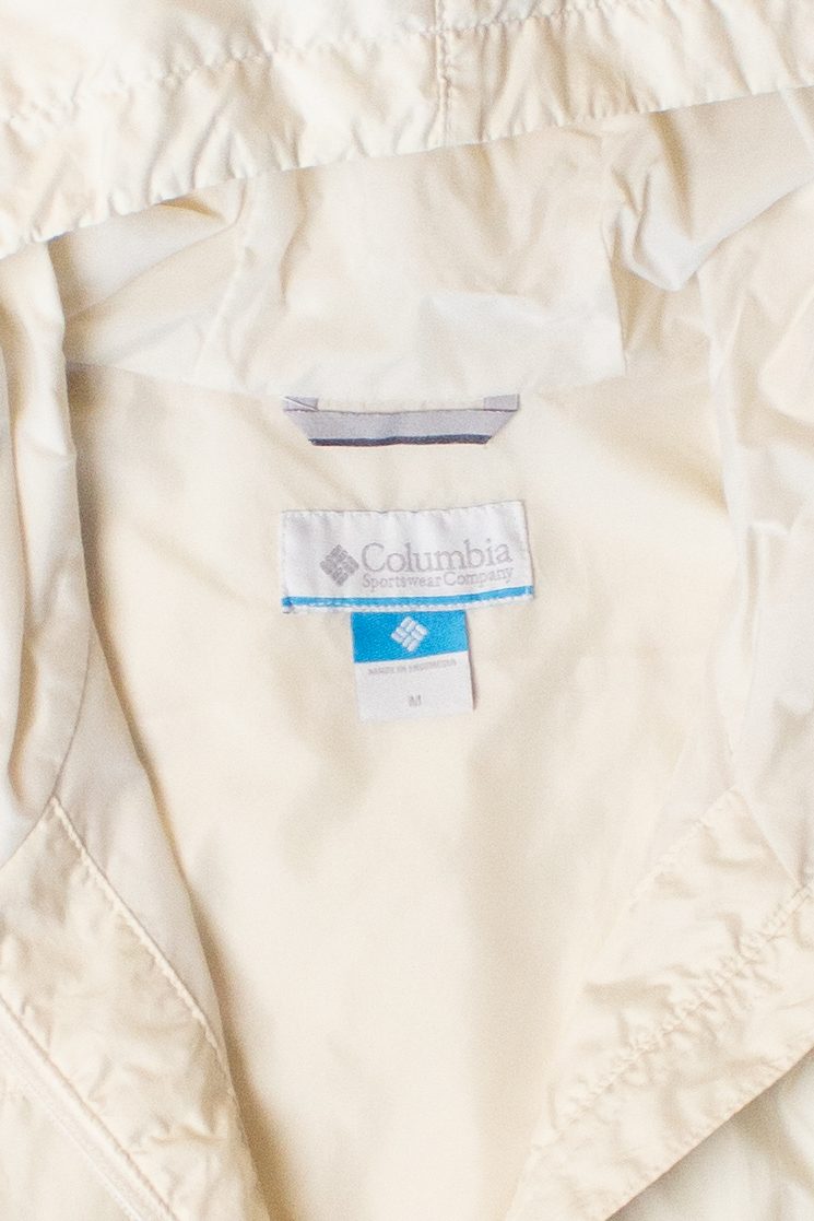 White Columbia Windbreaker (2000s)