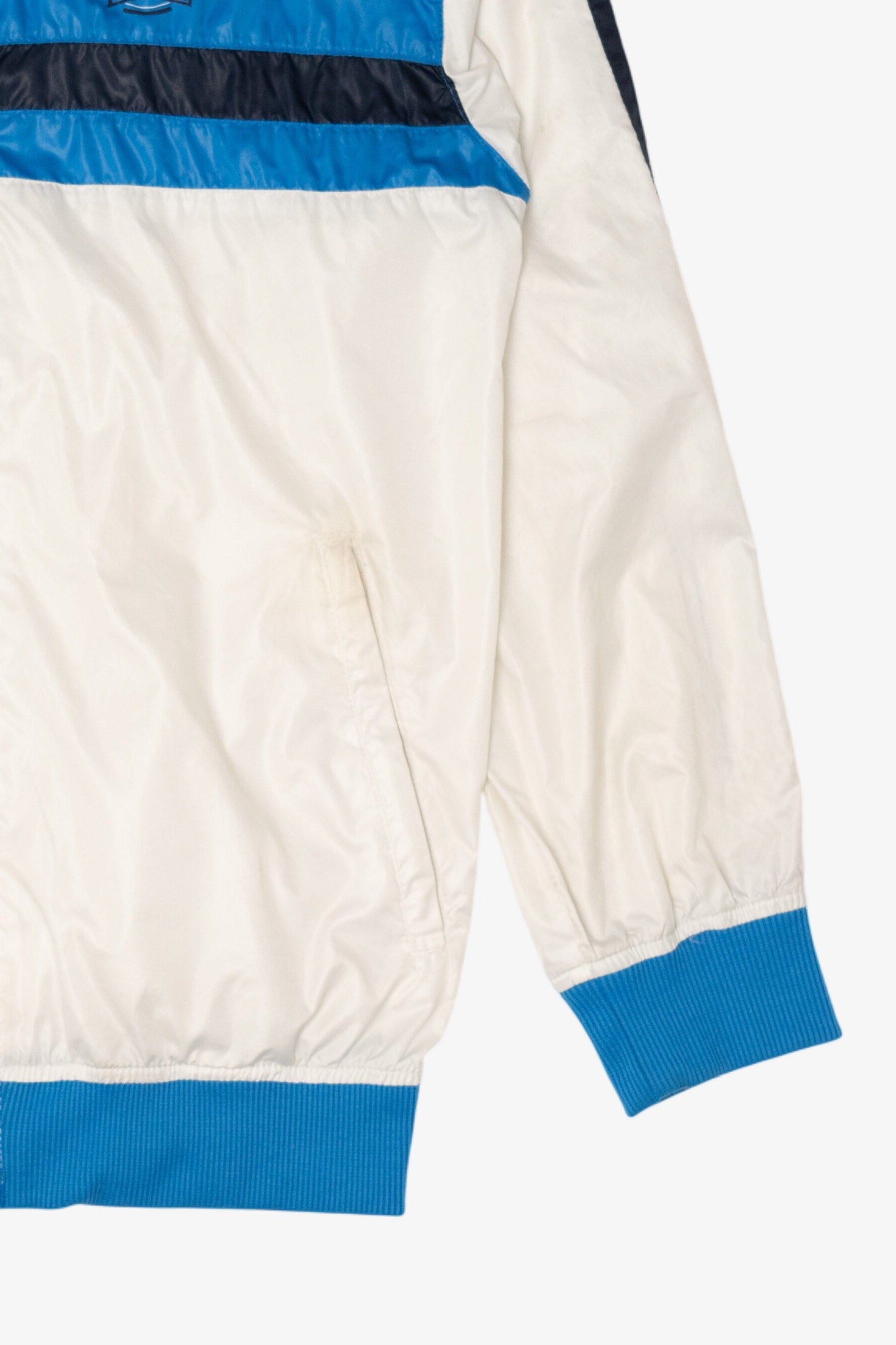 Vintage Blue And White Lionsdale Track Lightweight Jacket (1990s)