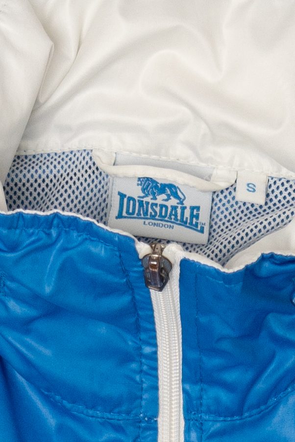 Vintage Blue And White Lionsdale Track Lightweight Jacket (1990s)