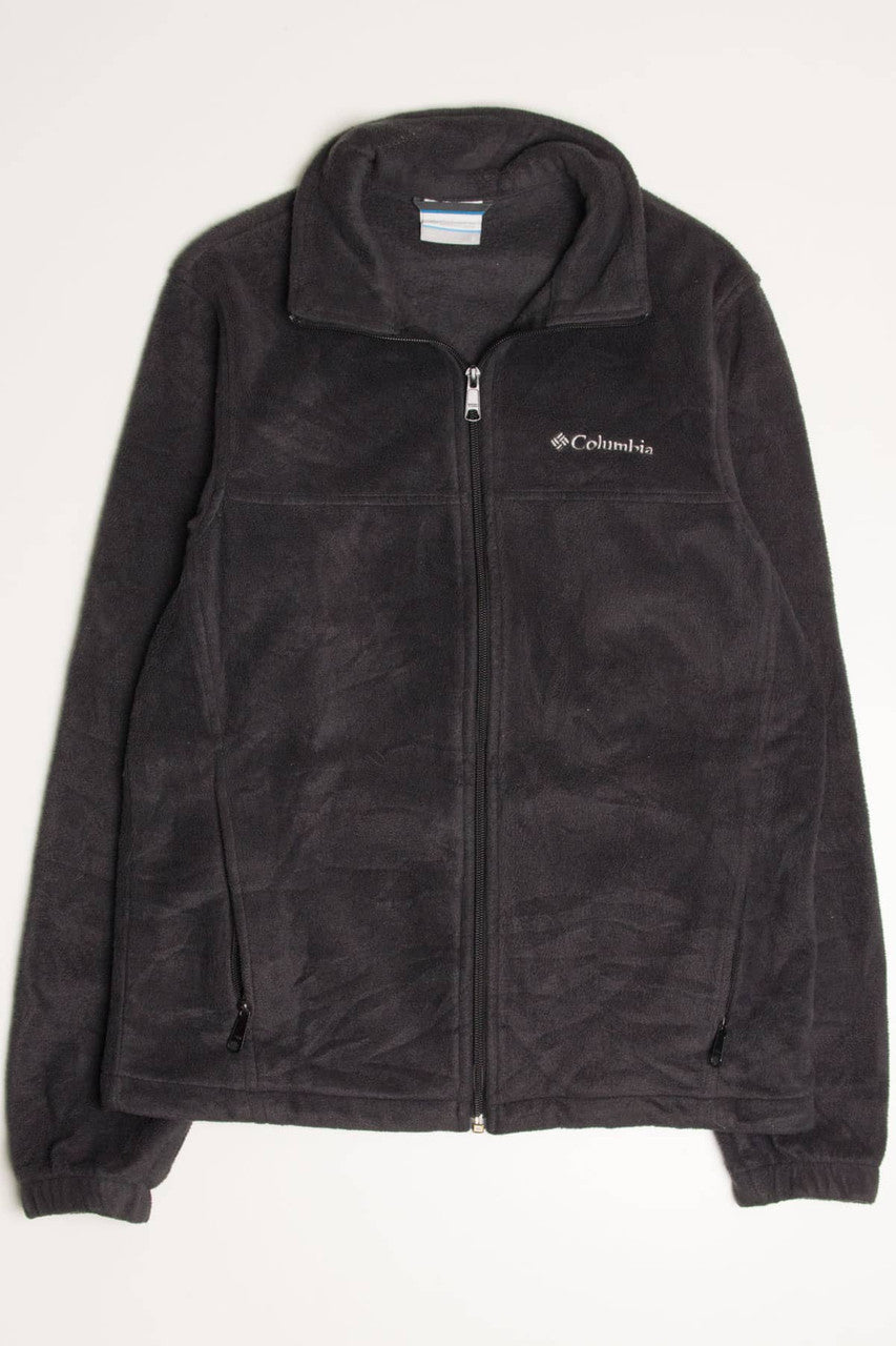 Black Columbia Fleece Zip Up Jacket 1