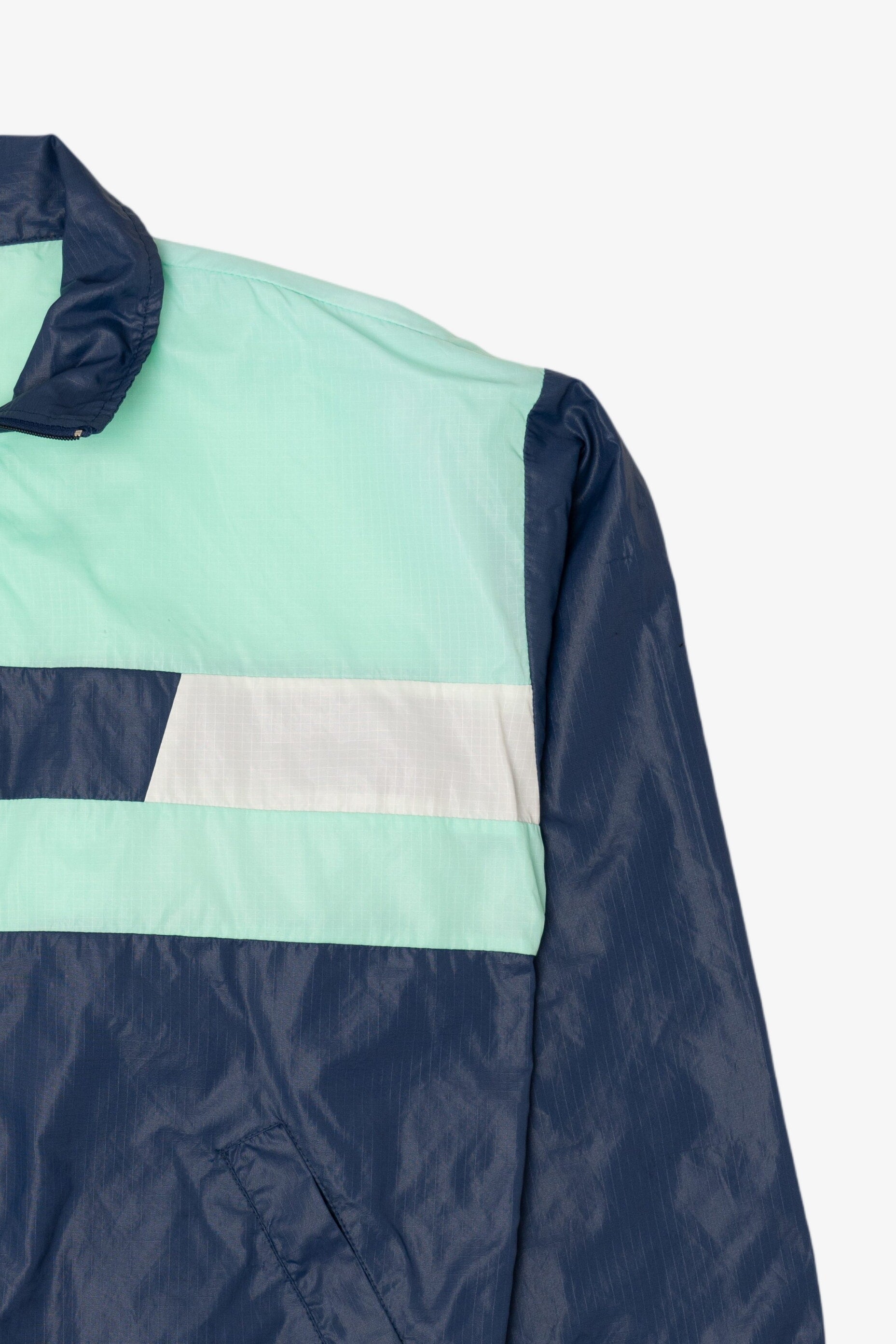 Vintage Blue Pace Setter Windbreaker Jacket (1990s)