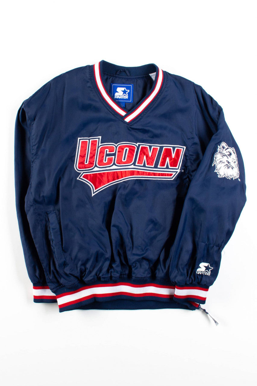 Vintage UConn Lightweight Pullover Jacket