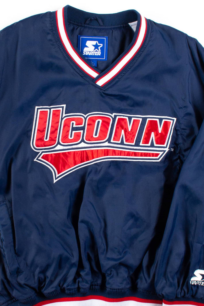 Vintage UConn Lightweight Pullover Jacket