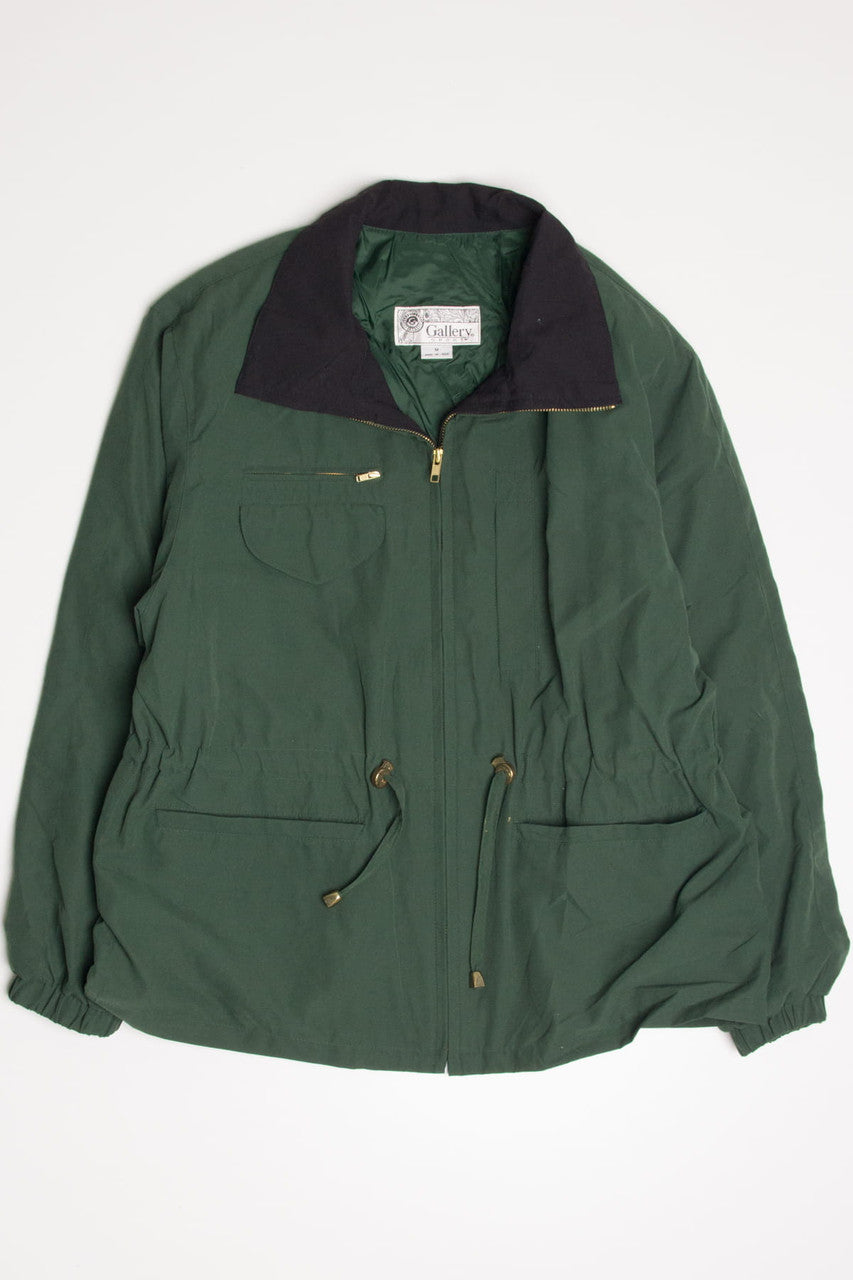 Green Gallery Lightweight Anorak Jacket