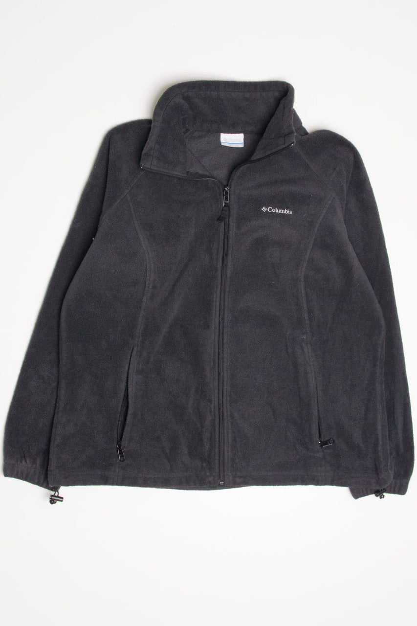 Black Columbia Fleece Zip Up Jacket 3