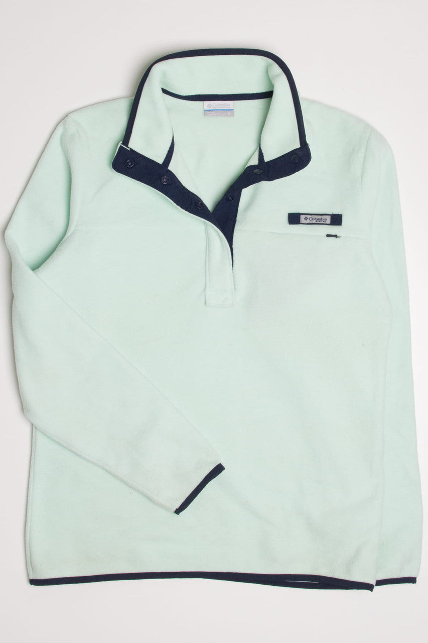 Mint Columbia Fleece Pullover