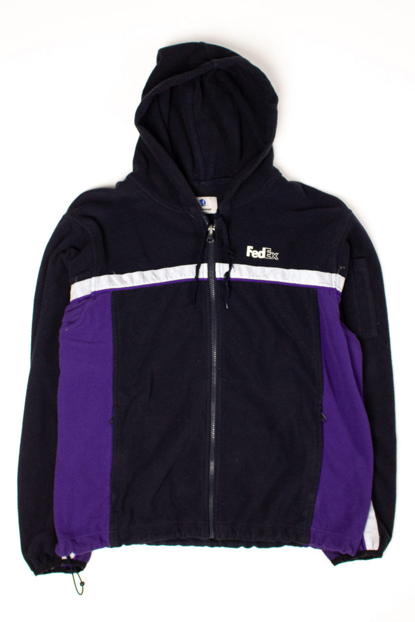 Hooded Fleece FedEx Driver's Jacket (2010s)