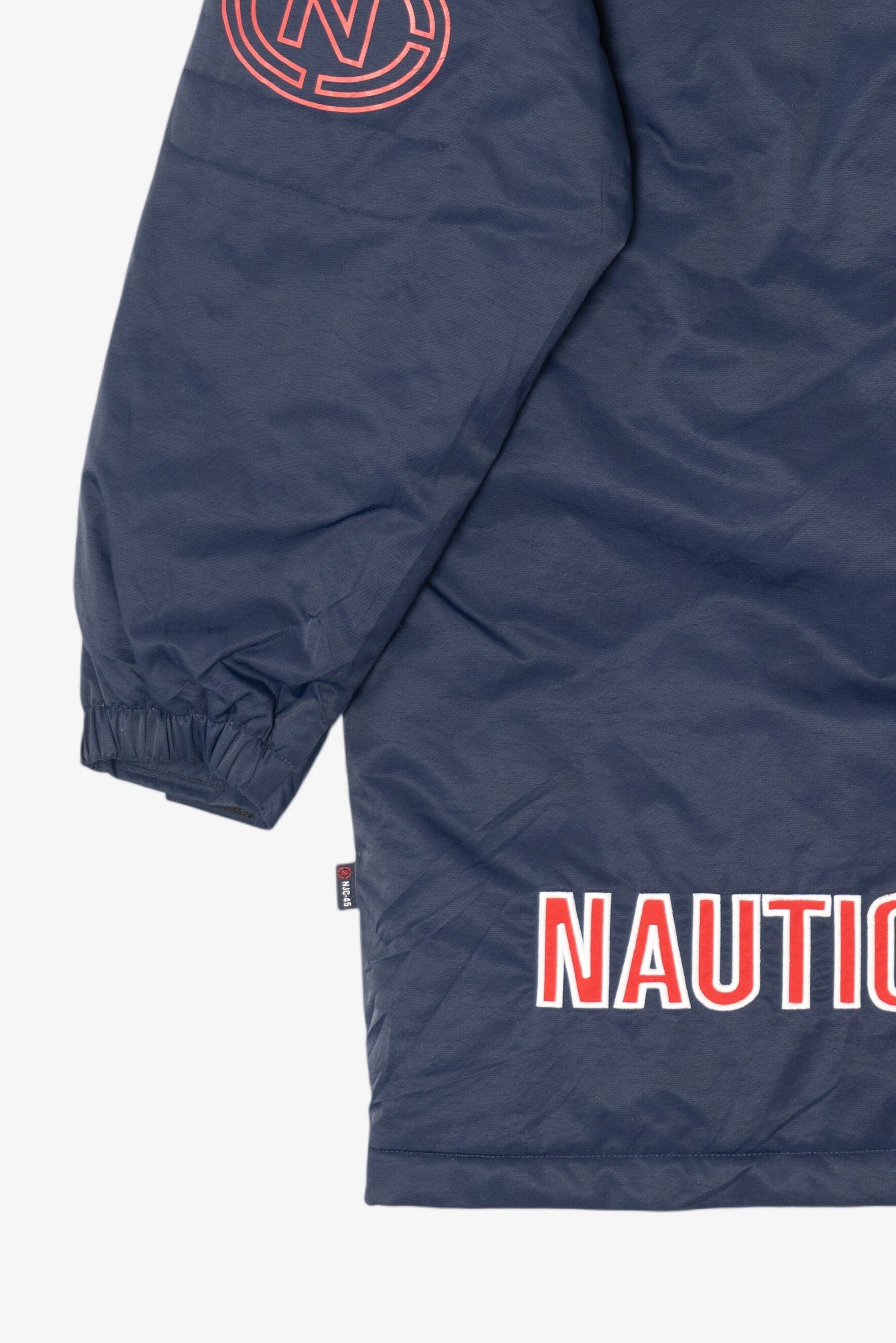 Vintage Navy Blue Nautica Jeans Hooded Jacket (2000s)