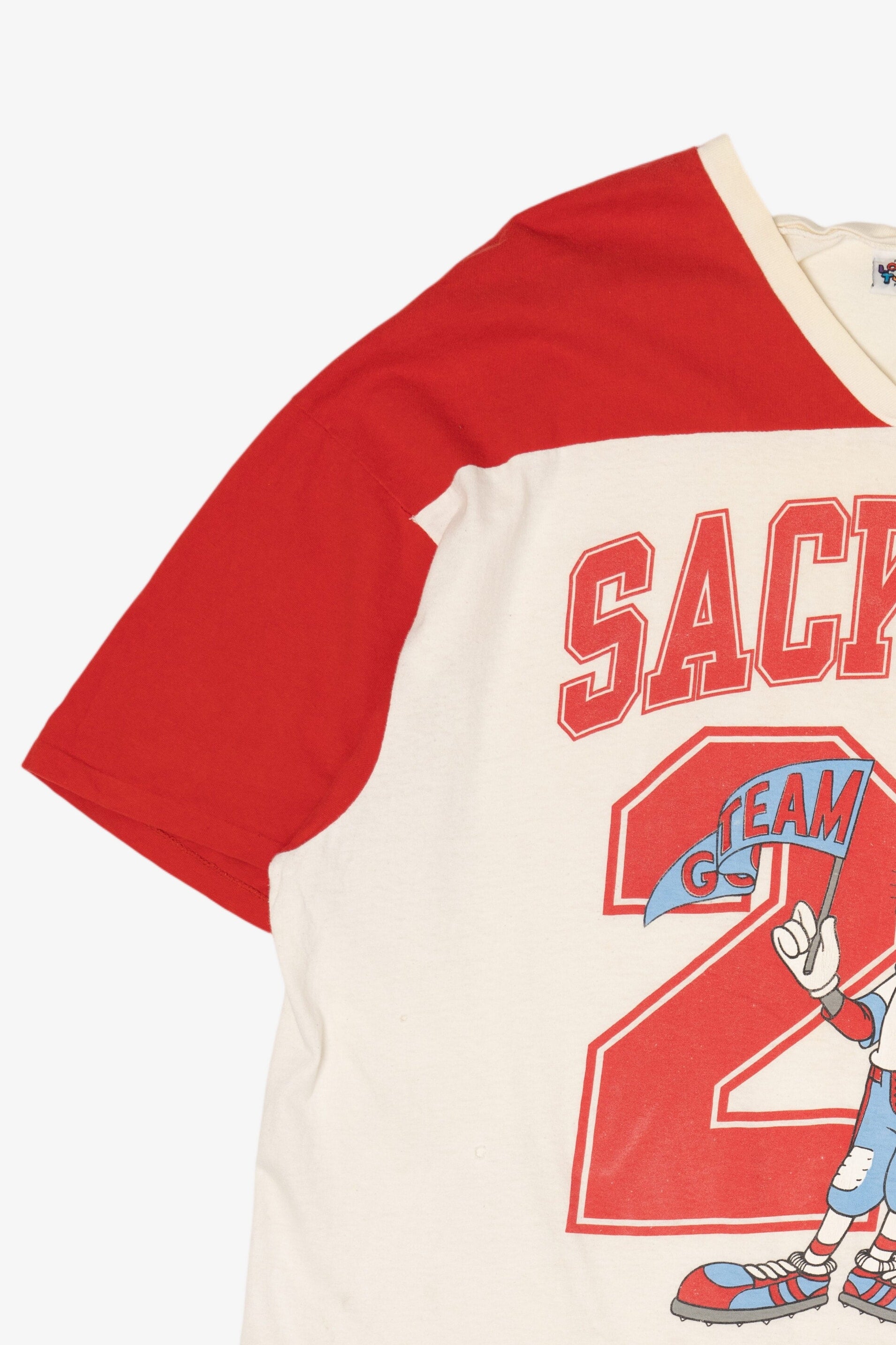 Vintage Distressed Bugs Bunny "Sacktime 22" Looney Tunes T-Shirt (1990s)