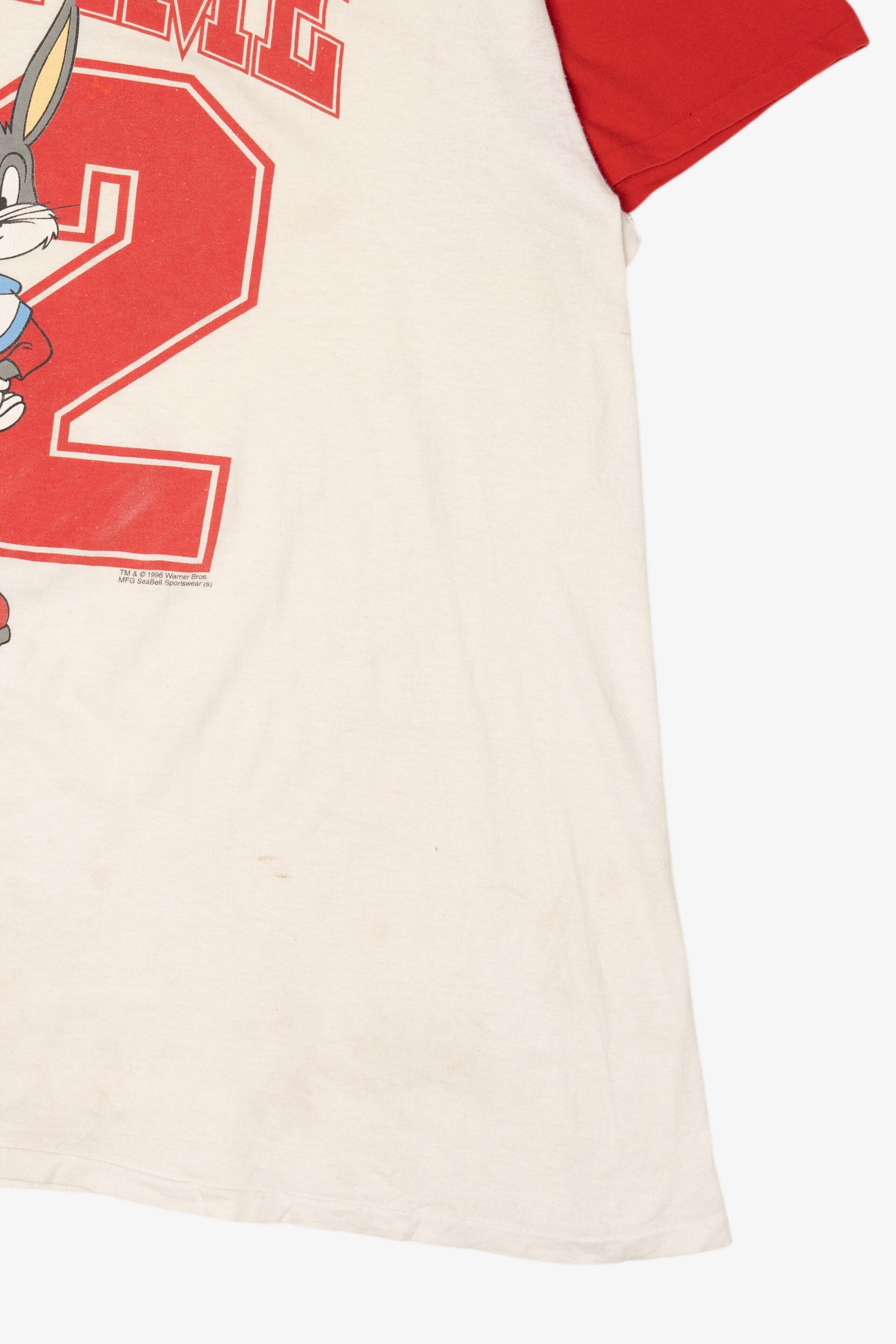 Vintage Distressed Bugs Bunny "Sacktime 22" Looney Tunes T-Shirt (1990s)