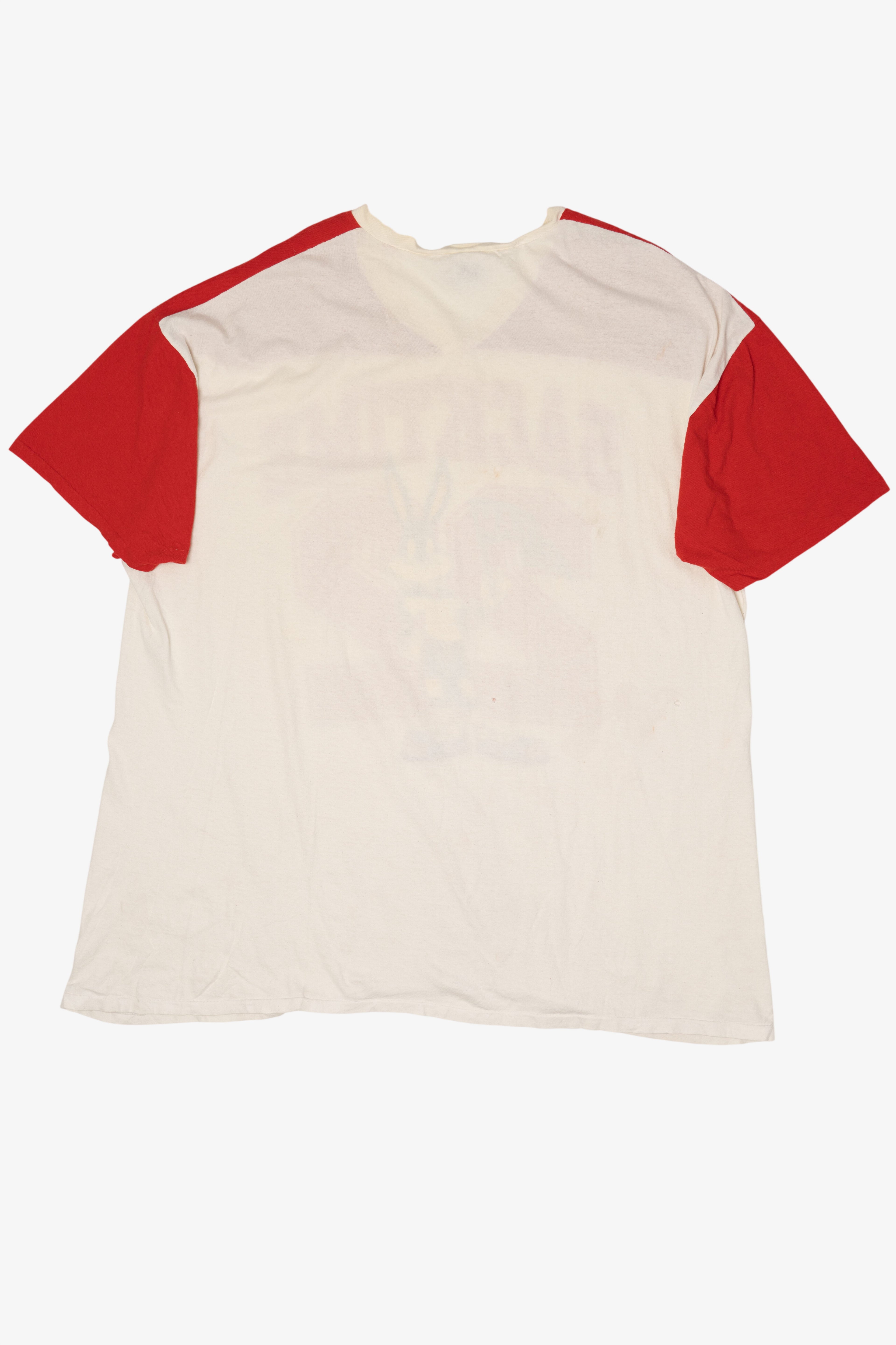 Vintage Distressed Bugs Bunny "Sacktime 22" Looney Tunes T-Shirt (1990s)
