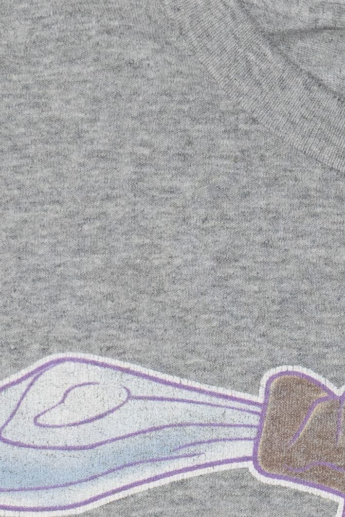 Vintage Taz "Back Off" Looney Tunes Distressed T-Shirt (2000s)