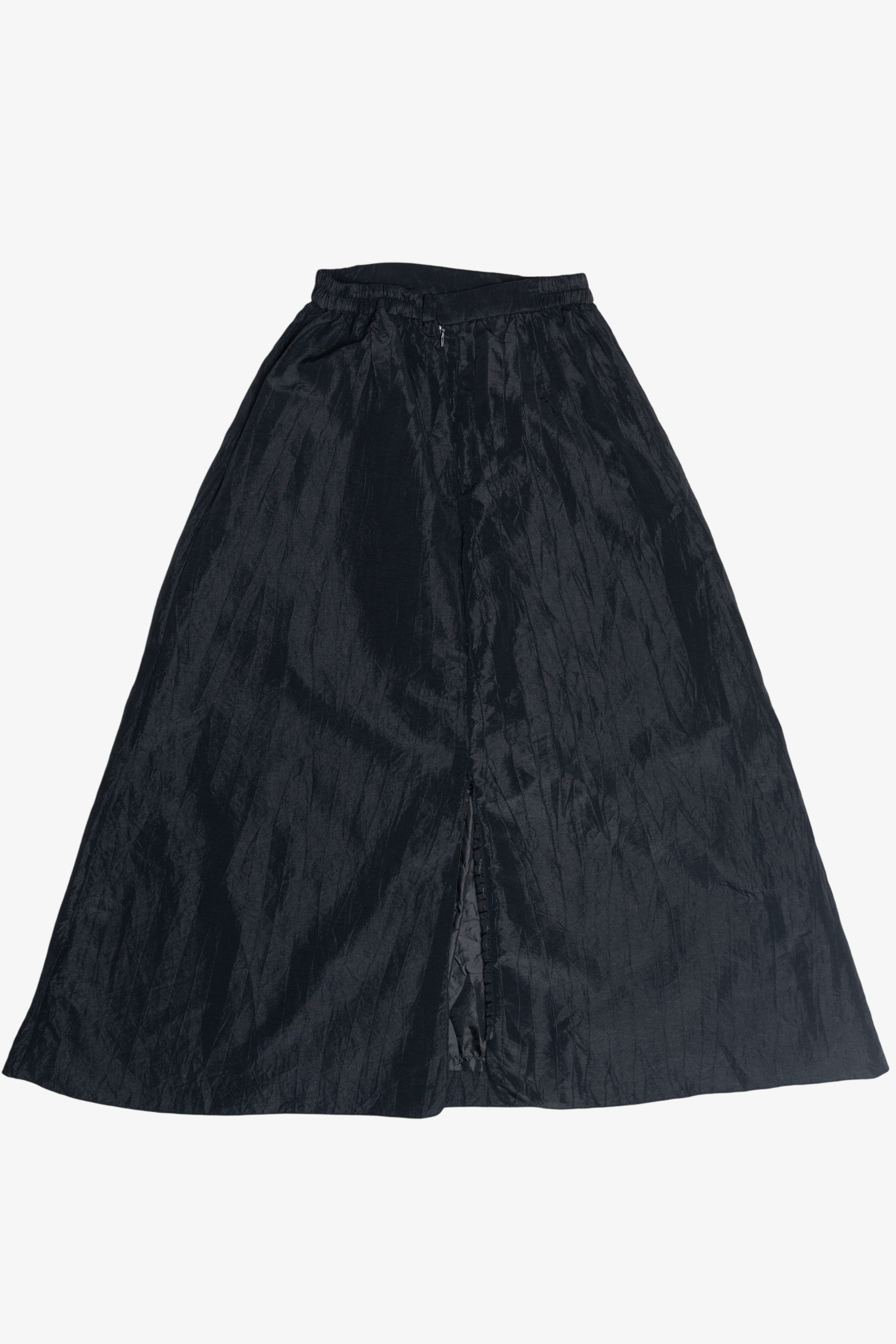 Vintage Sporty Windbreaker Maxi Skirt (1990s)