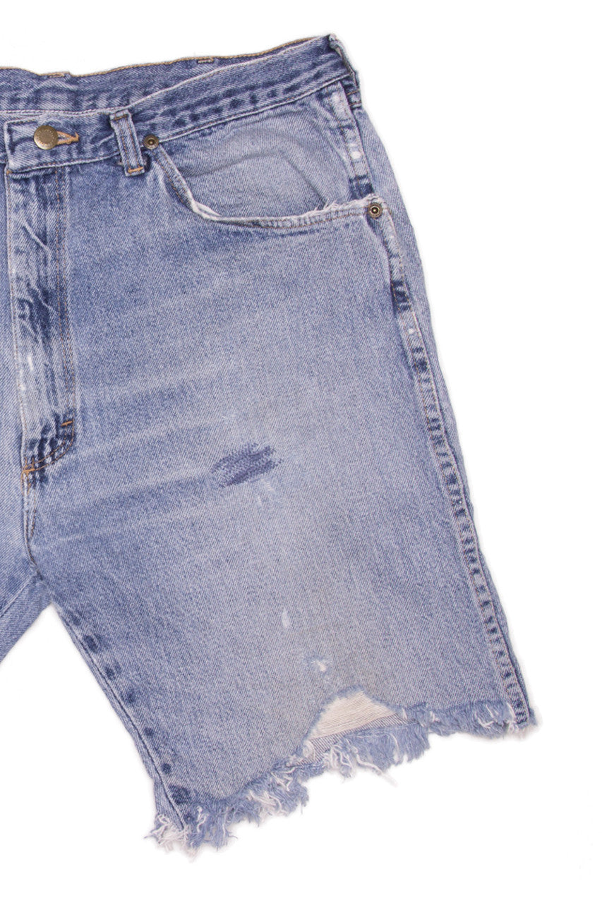 Restitched Wrangler Cut Off Shorts