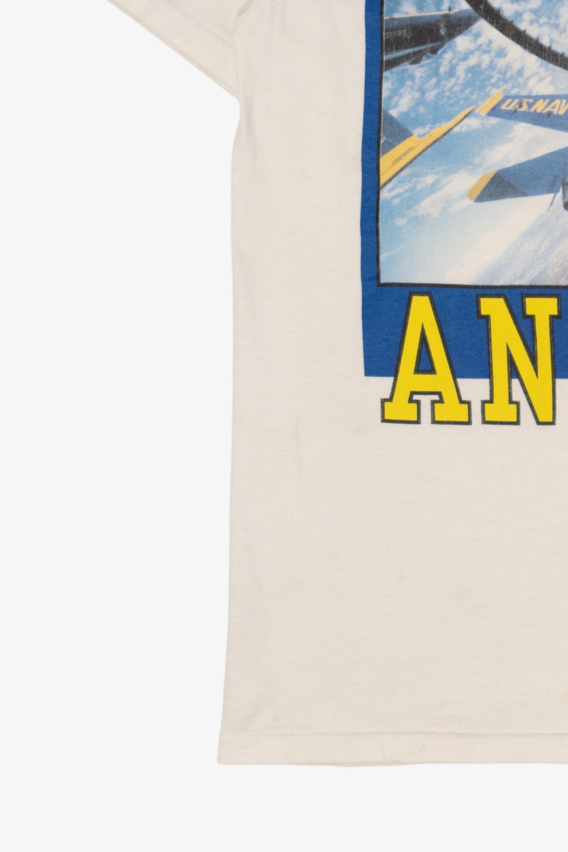 Vintage 'Blue Angels' US Navy Single Stitch T-Shirt (1990s)