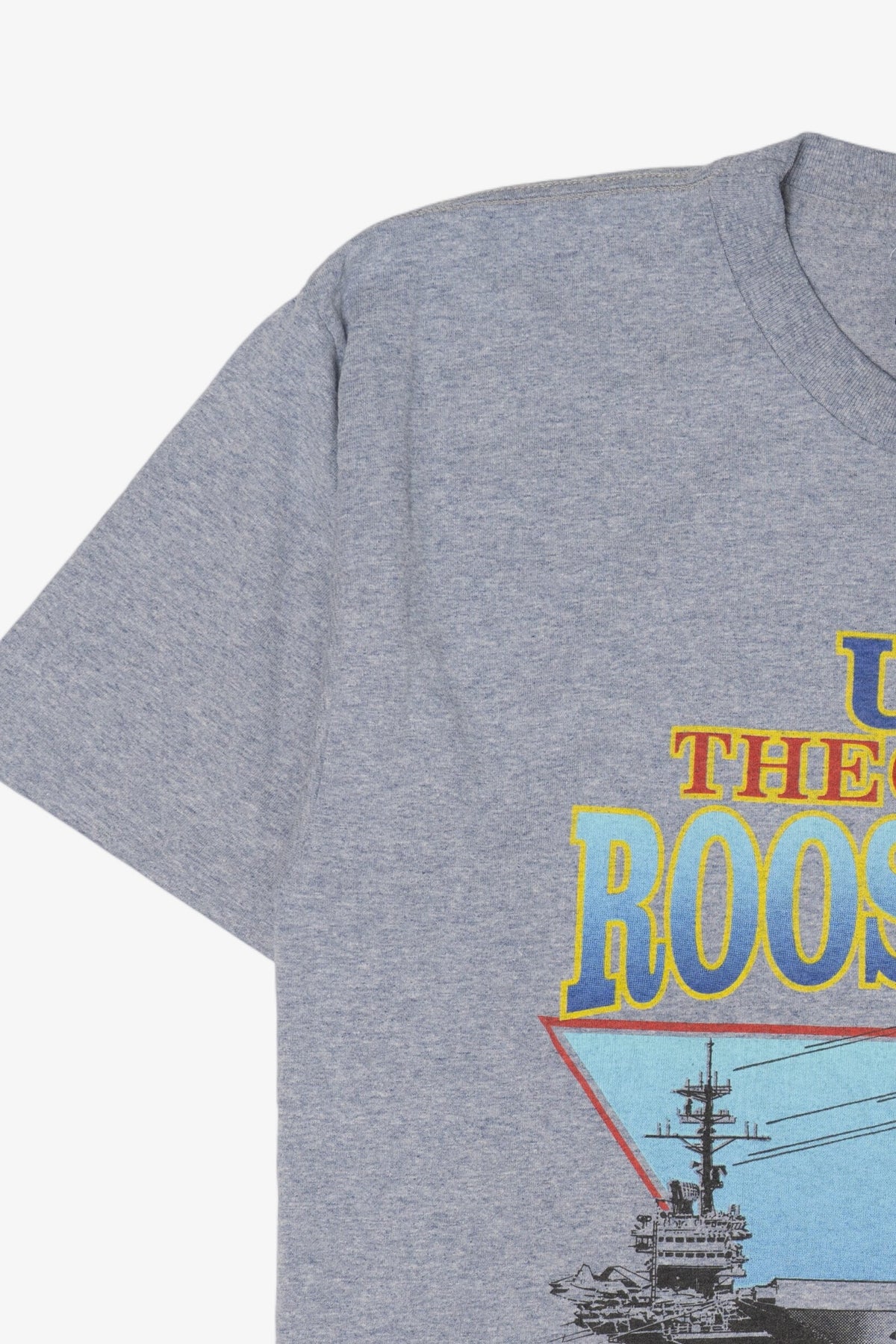 Vintage USS Theodore Roosevelt Family Cruise T-Shirt (1990s)