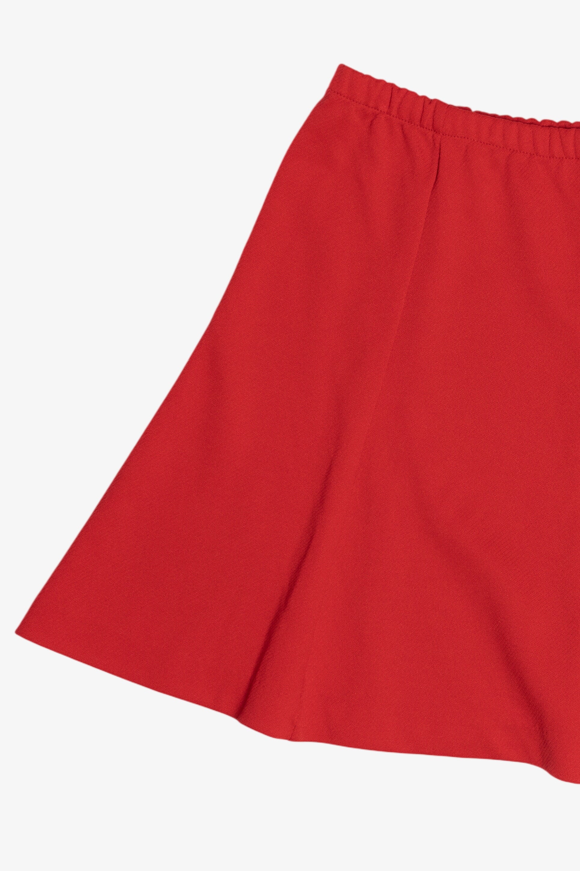 Vintage JC Penney Red Cherry Mini Circle Skirt (1980s)