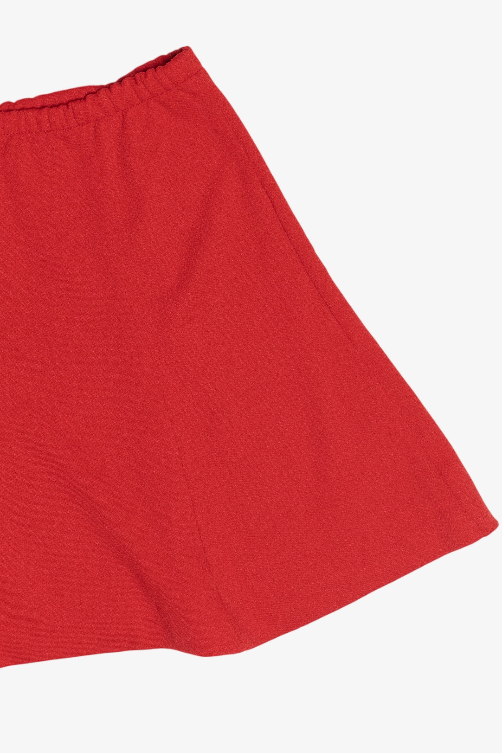 Vintage JC Penney Red Cherry Mini Circle Skirt (1980s)