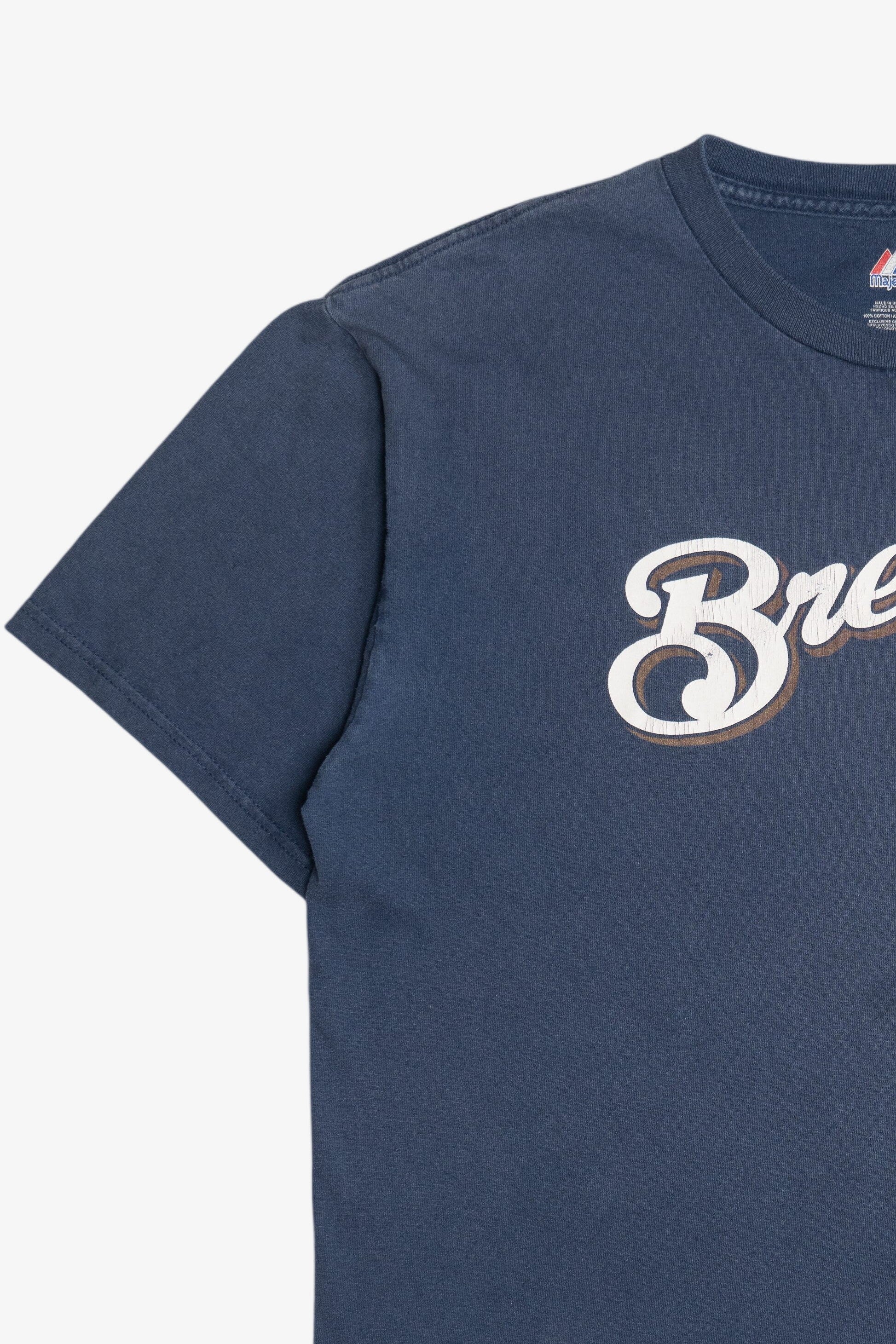 Milwaukee Brewers Ryan Braun #8 MLB T-Shirt (2010s)