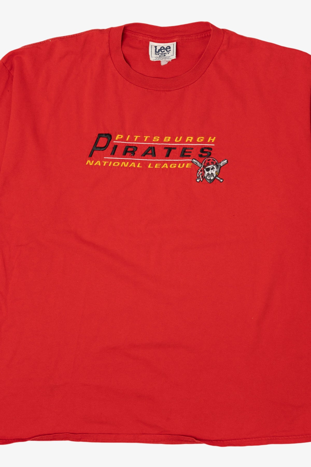 Vintage Red Pittsburgh Pirates National League T-Shirt (1990s)