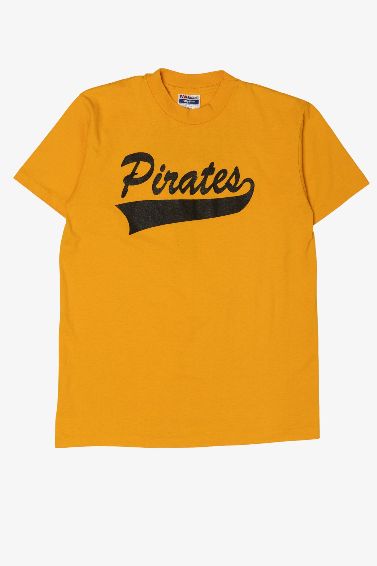 Vintage Yellow Pirates Single Stitch T-Shirt (1990s)