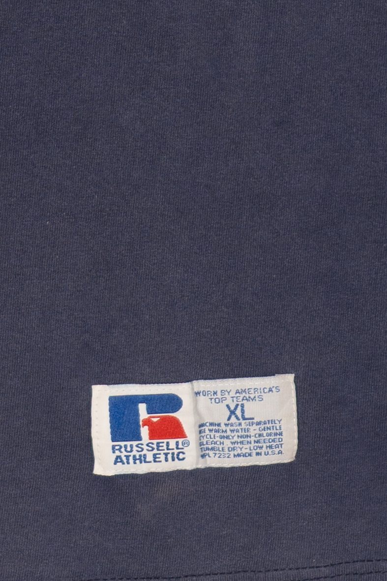 Vintage Navy Blue Atlanta Braves MLB T-Shirt (1990s)
