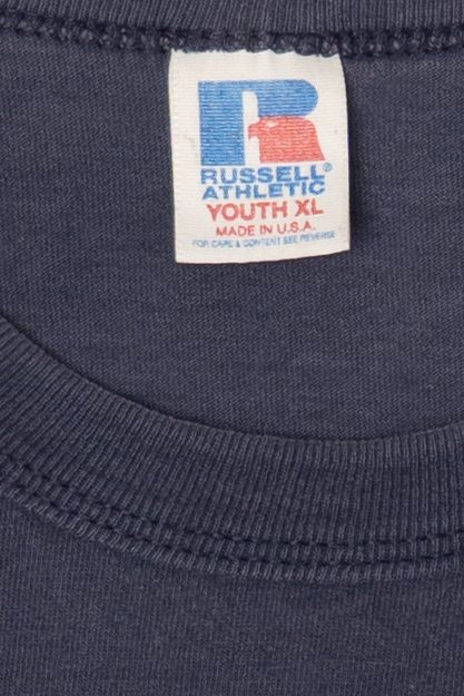 Vintage Navy Blue Atlanta Braves MLB T-Shirt (1990s)
