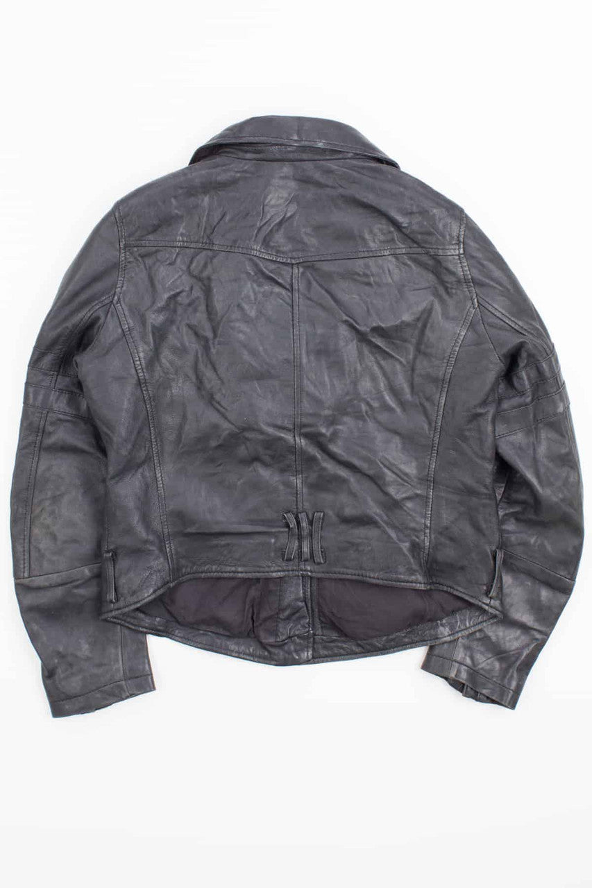 ZARA Leather Motorcycle Jacket 163