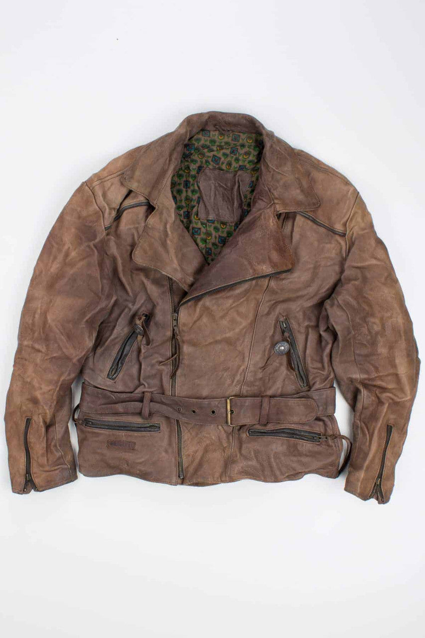 Vintage Motorcycle Jacket 211