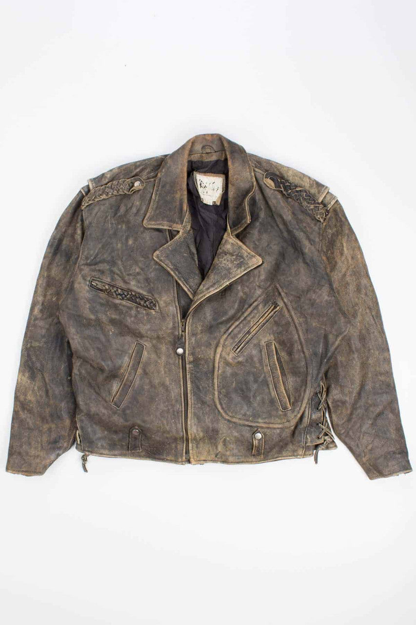 Vintage Motorcycle Jacket 212