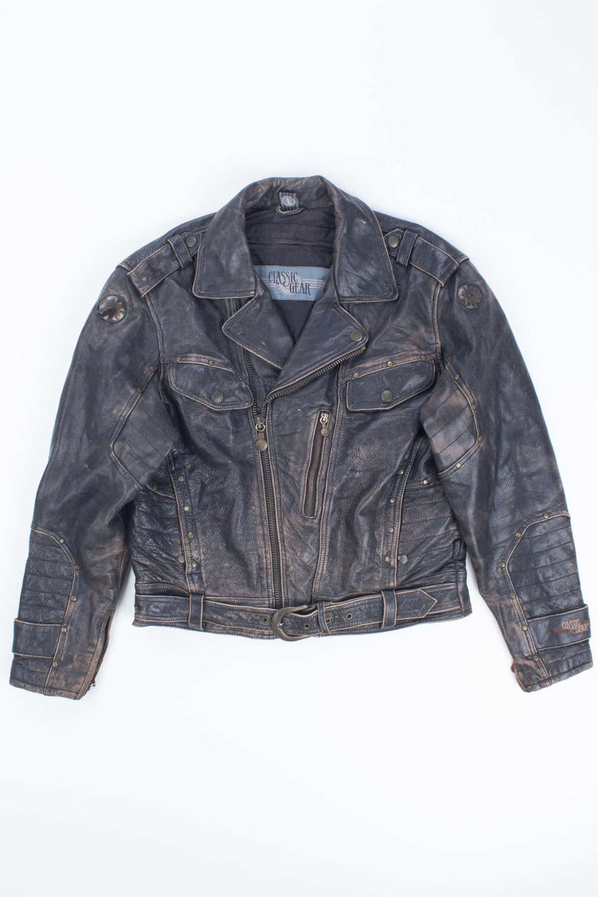 Vintage Motorcycle Jacket 213