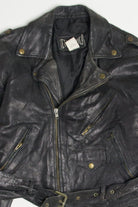Vintage Distressed French Motorcycle Jacket 310