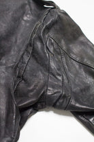 Vintage Distressed French Motorcycle Jacket 310