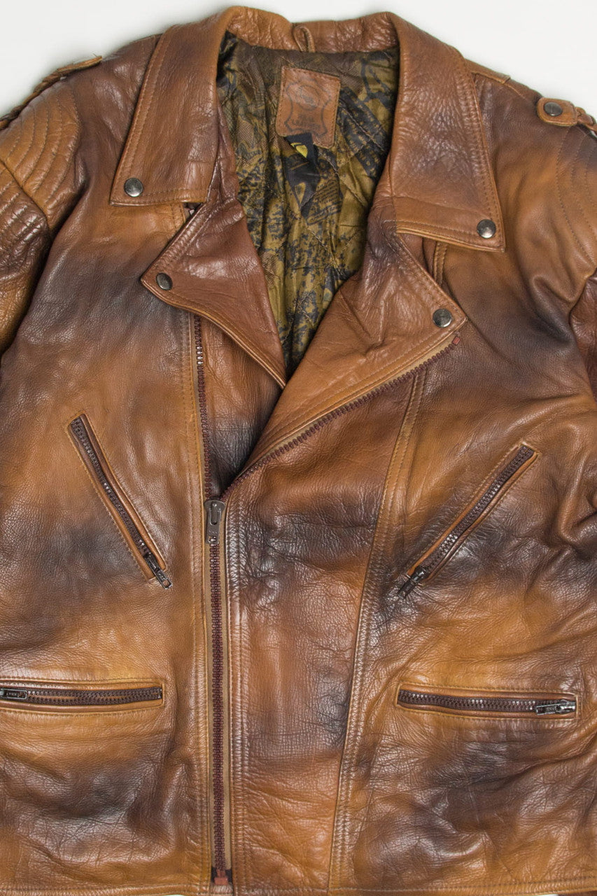 Vintage LVT Motorcycle Jacket 315