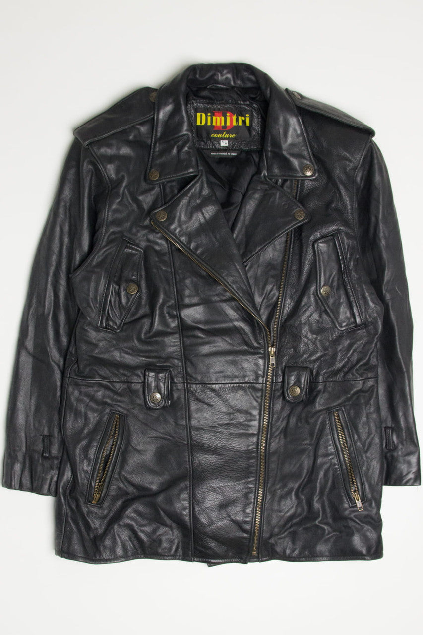 Dimitri Motorcycle Long Jacket 343