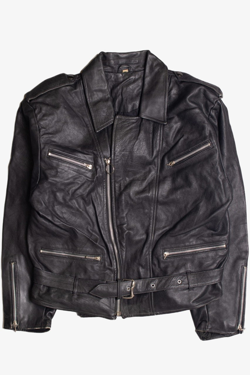 Black Motorcycle Jacket 359