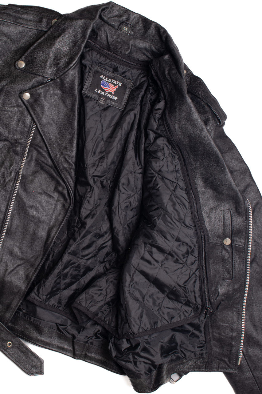 Allstate Leather Motorcycle Jacket 361