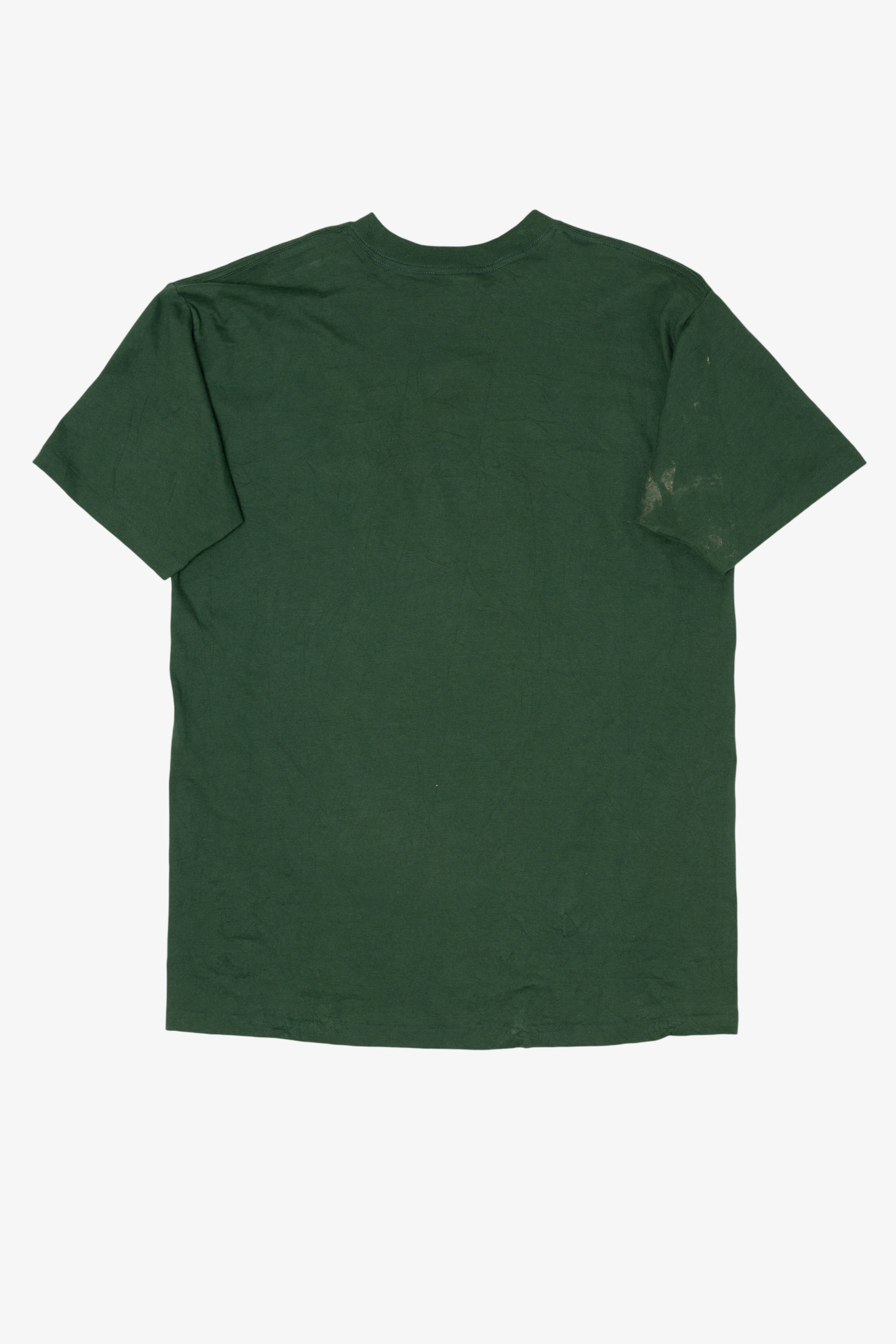 Vintage Green Bay Packers NFL Single Stitch T-Shirt (1990s)