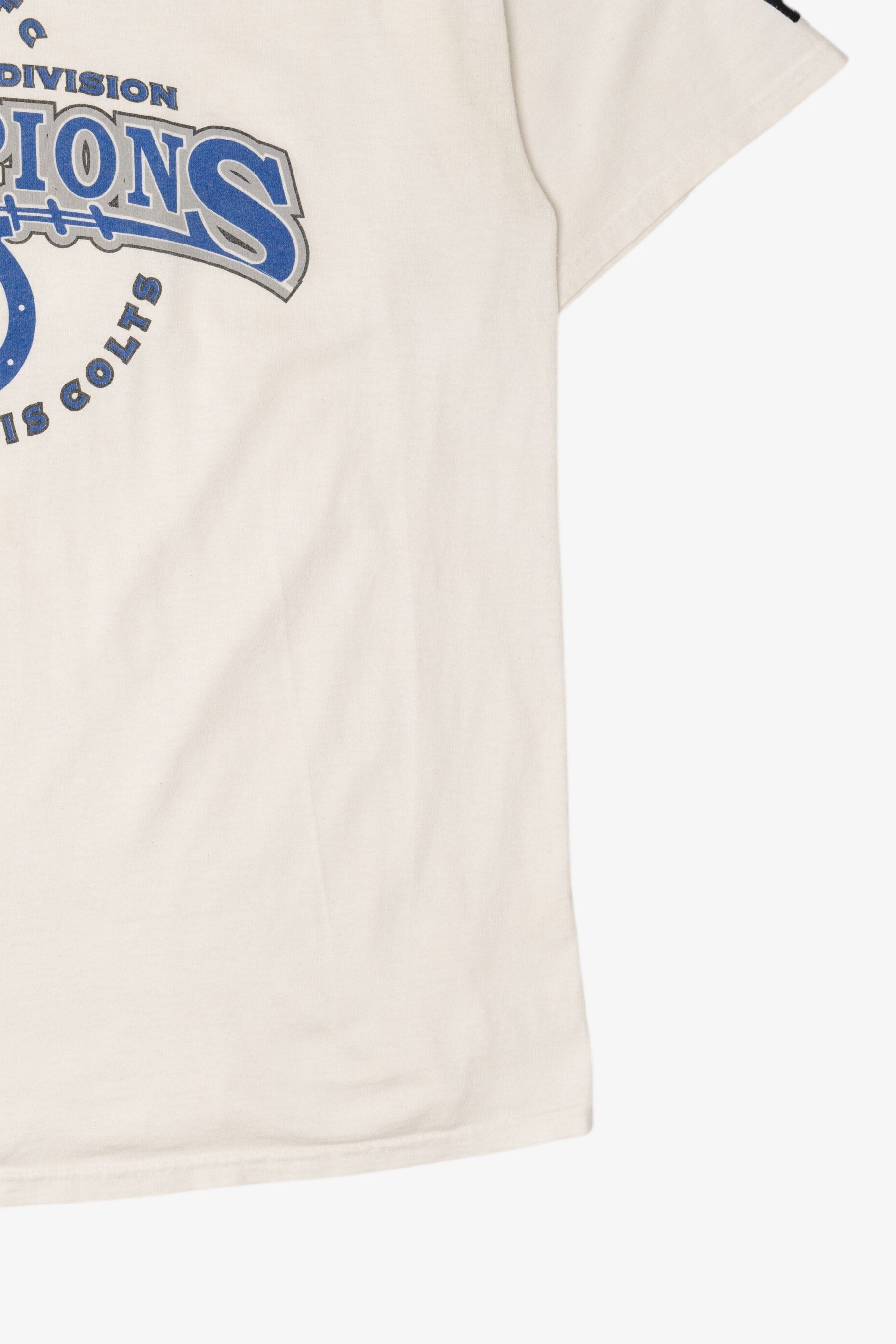 Vintage Indianapolis Colts Eastern Division Champions 1999 AFC T-Shirt (1990s)